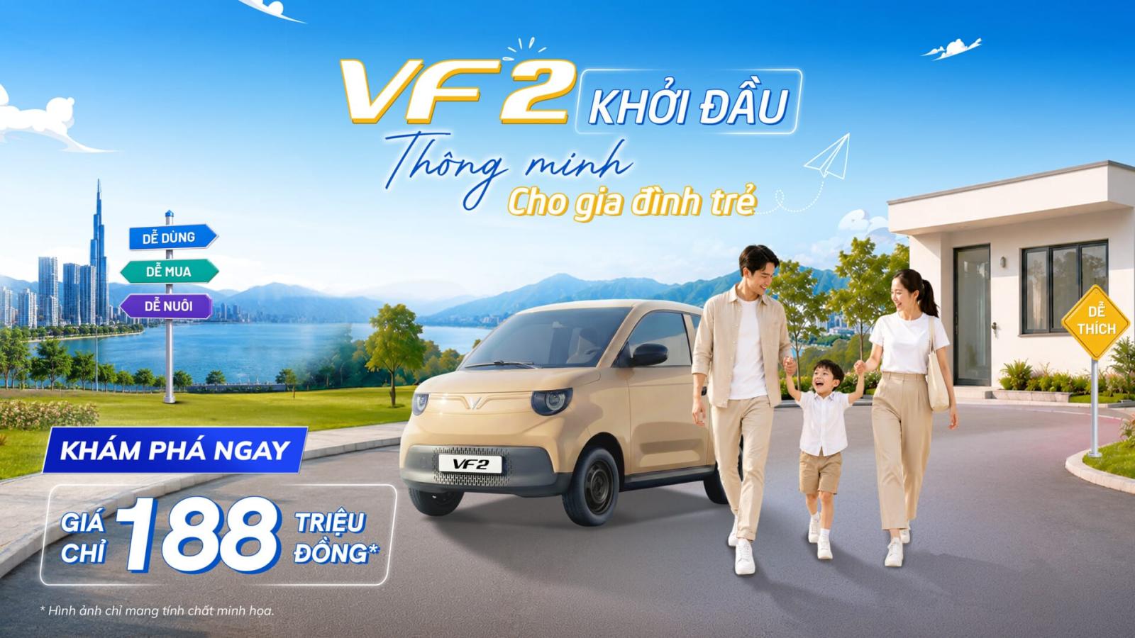 VF 2 Cho gia đình trẻ